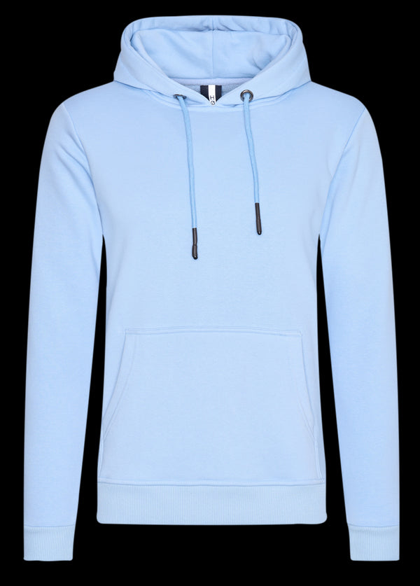Lichtblauwe hoodie